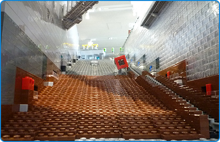 大階段 レゴ模型